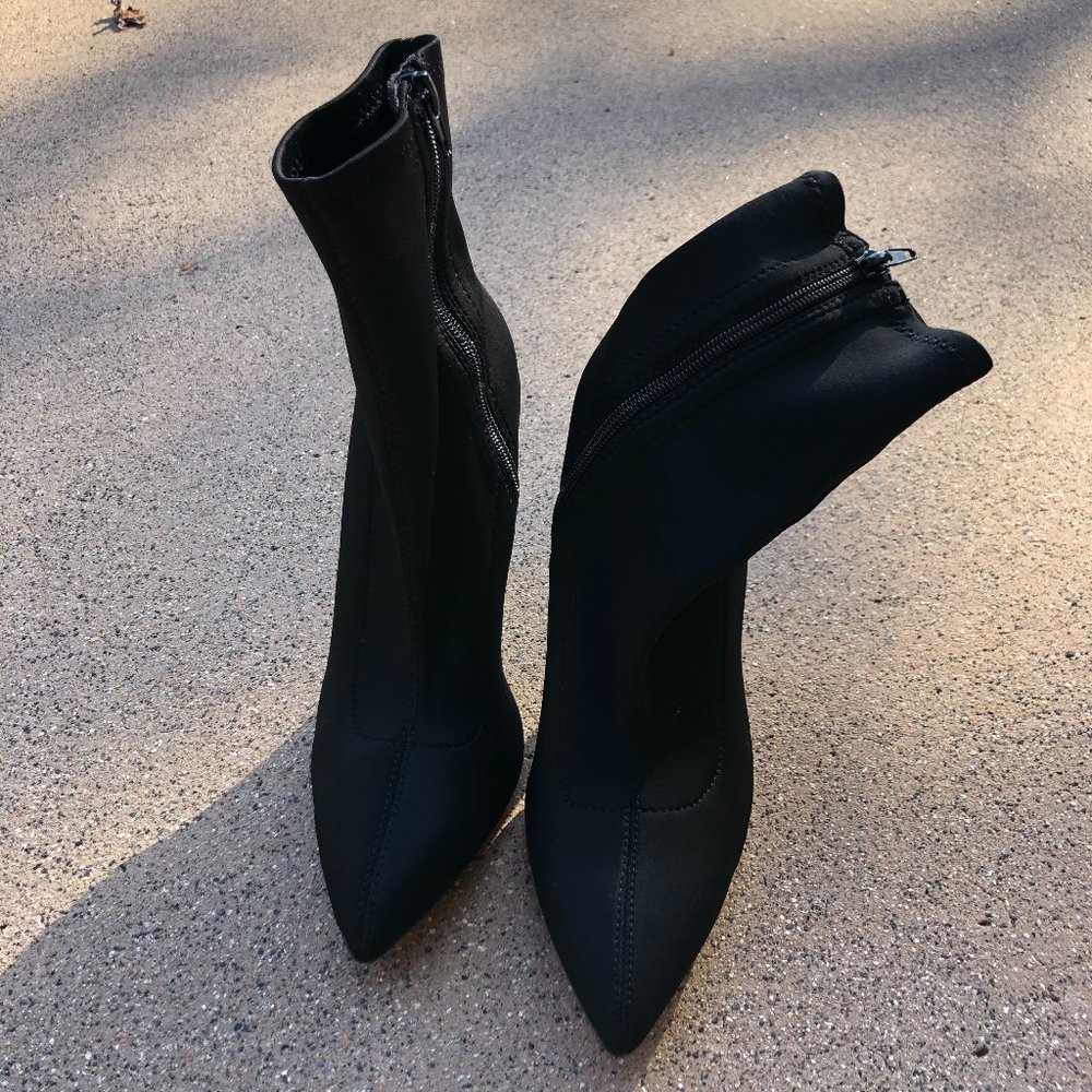 Cute heeled booties